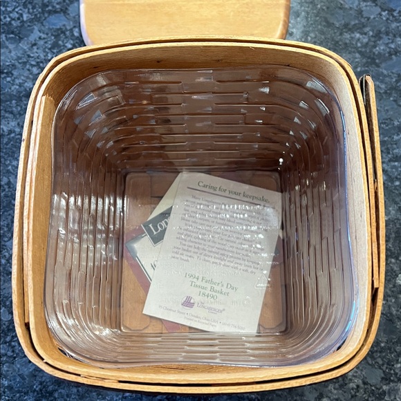 Longaberger Tall Tissue Box - Picture 4 of 4